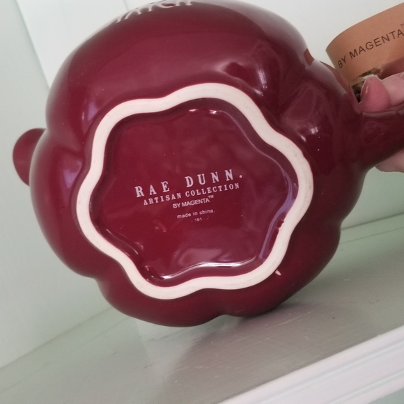 Rae Dunn Fall Autumn Watering can meet me at the Pumpkin patch - Picture 3 of 5